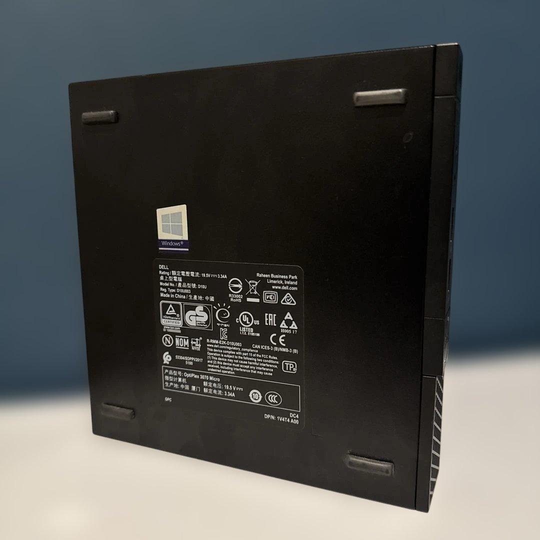 第9世代i5 Dell OptiPlex 3070 Micro ①②纏めて