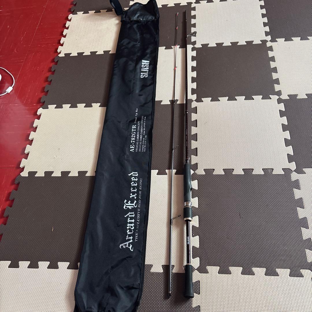 Arcand Exceed エギングロッド 専用ケース付き