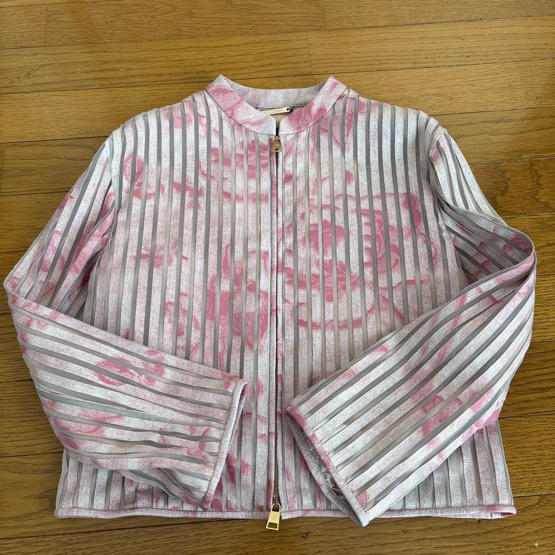 GIORGIO ARMANI レザーブルゾン　M