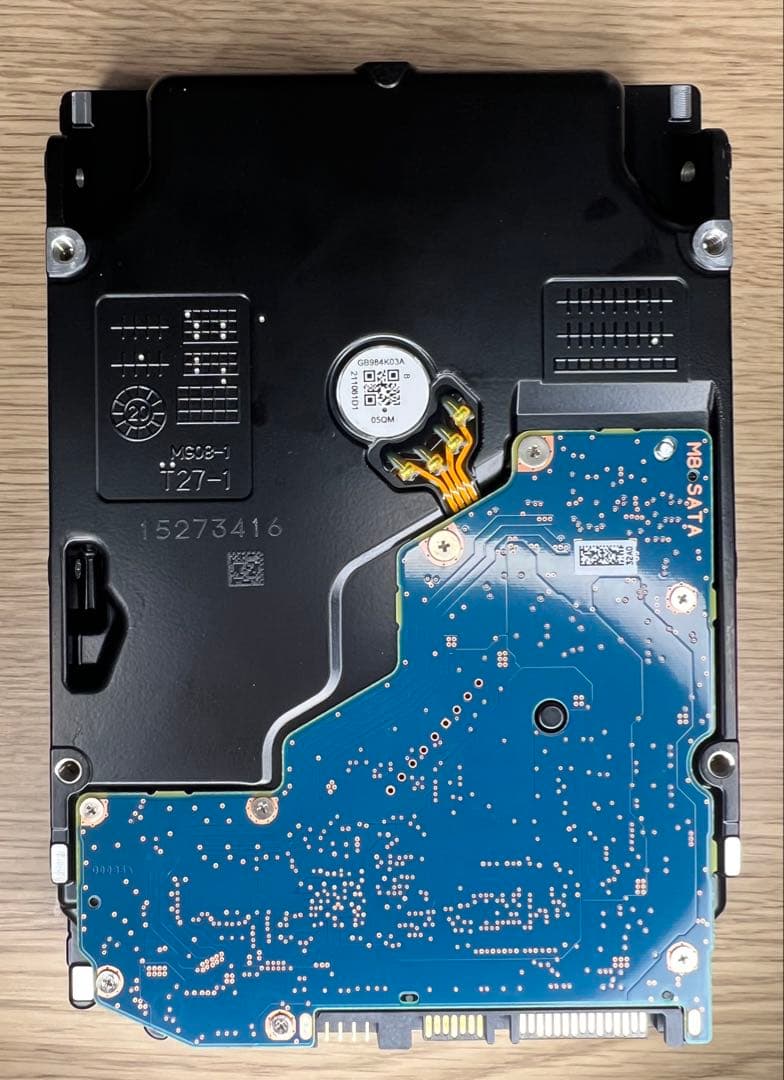 [2個セット 32TB 通電5000時間以下] 大容量HDD 東芝 16TB