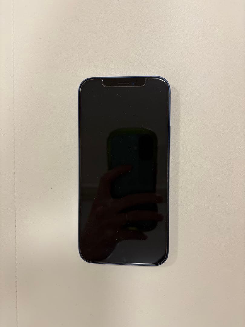 iPhone12 ブルー 64GB 本体 箱、ケーブル付き