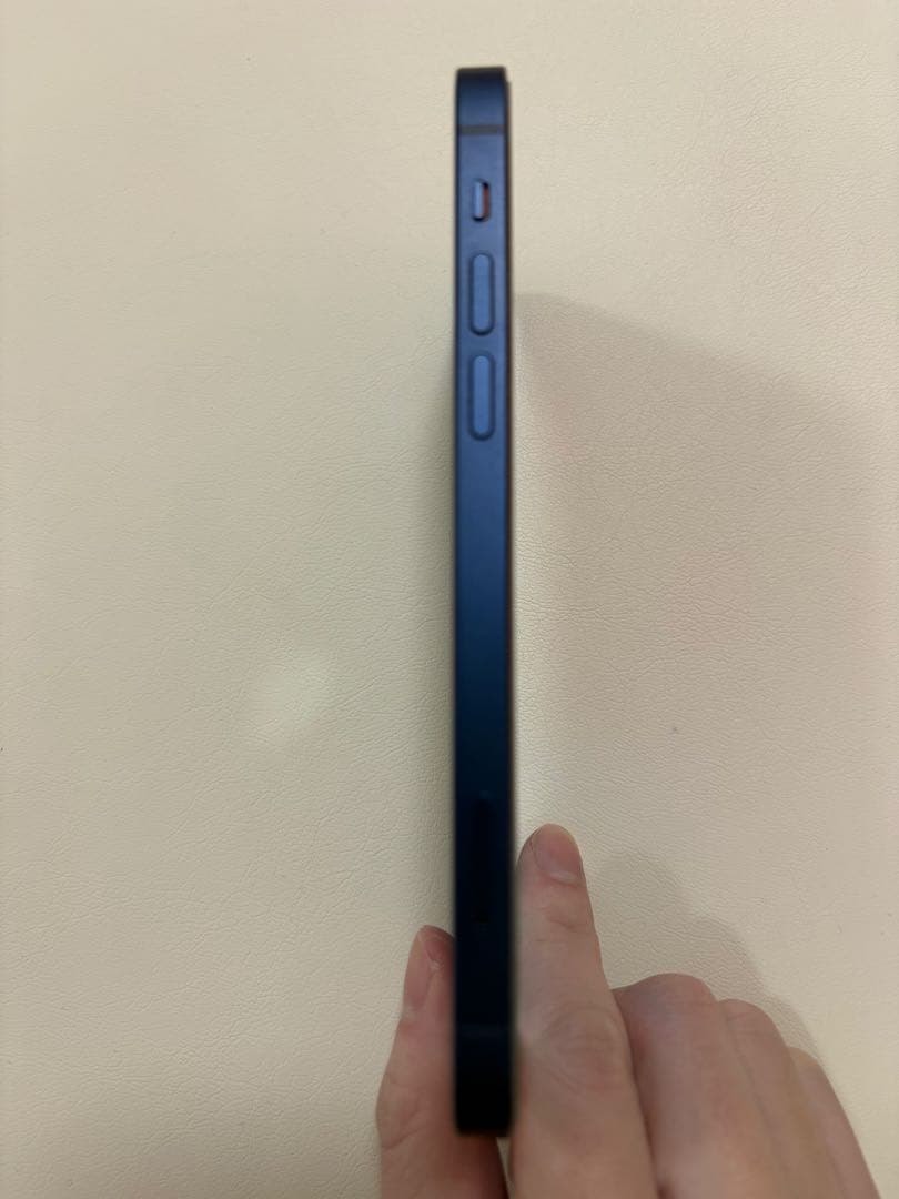 iPhone12 ブルー 64GB 本体 箱、ケーブル付き