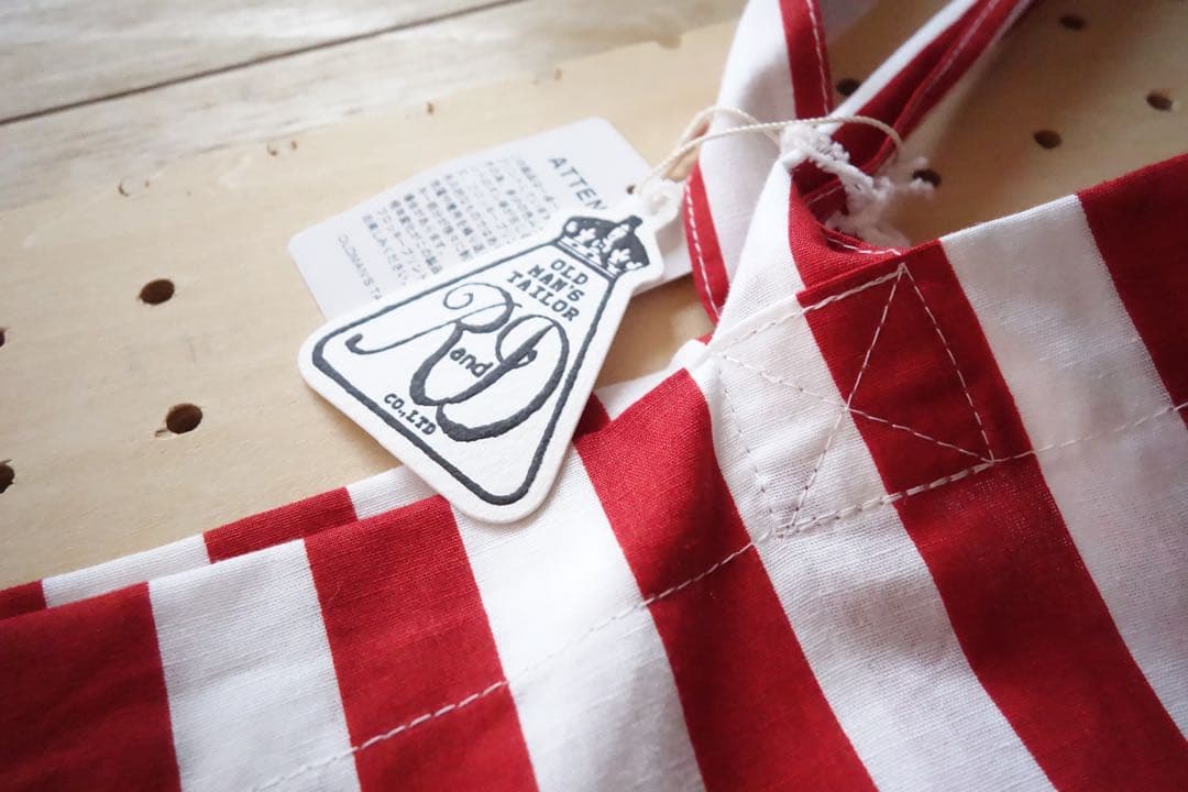 オールドマンズテーラー DECK CHAIR STRIPE TOTE BAG
