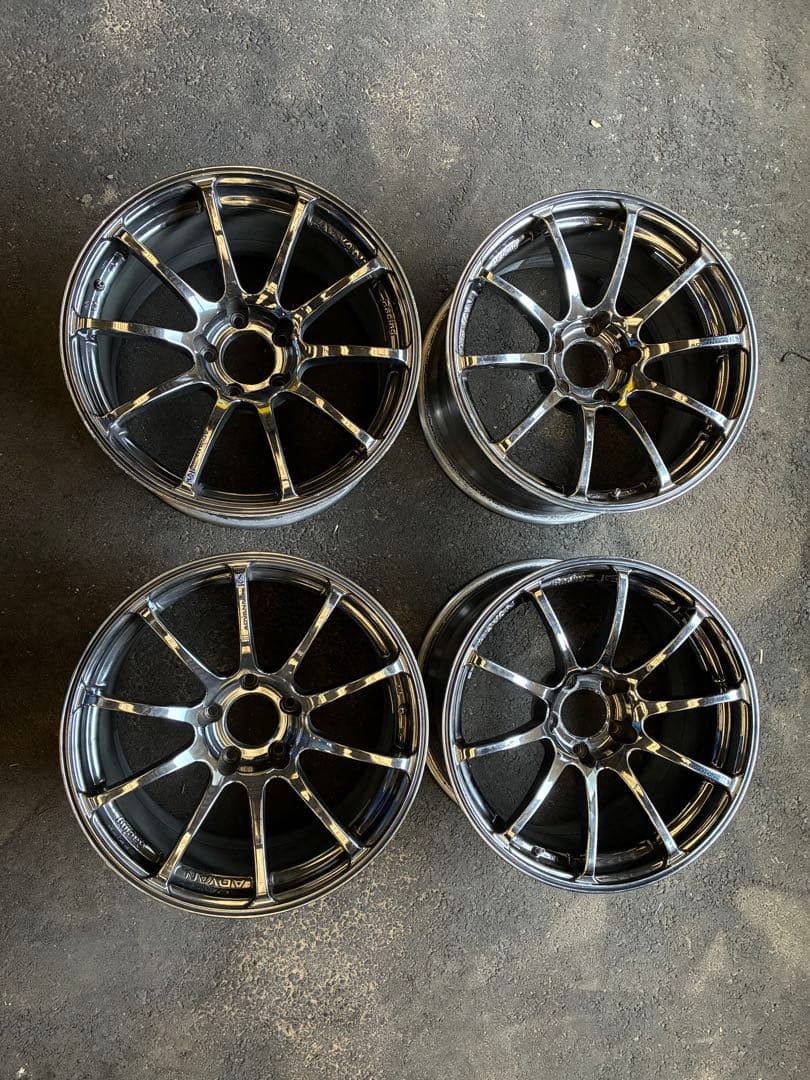 ADVAN RS 17インチ 9J 9.5J 5H114.3 4本