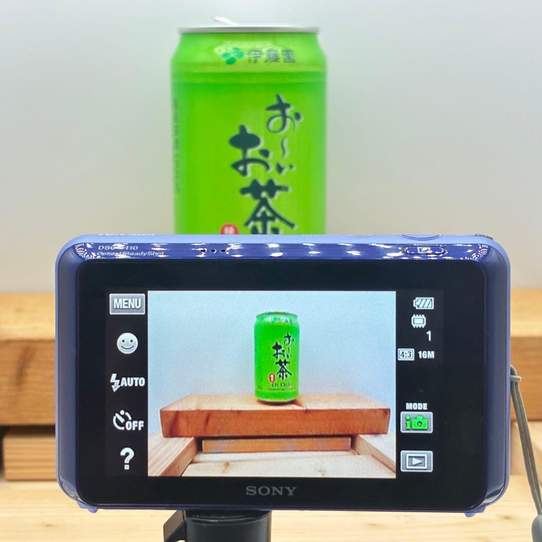 【動作品】SONY Cyber−Shot T DSC-T110 バイオレット