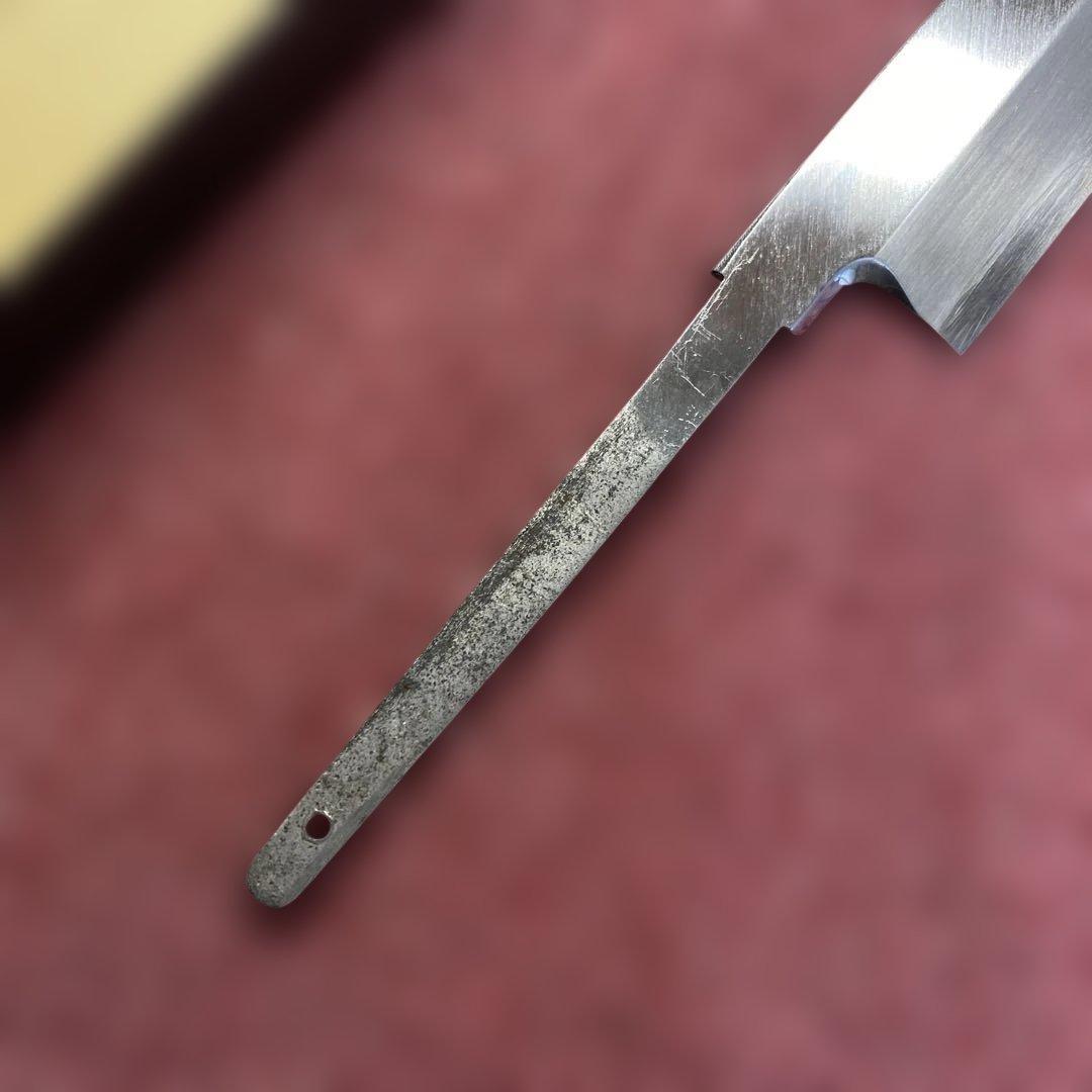 銀三　柳刃包丁　240㎜ 8寸 柄無し