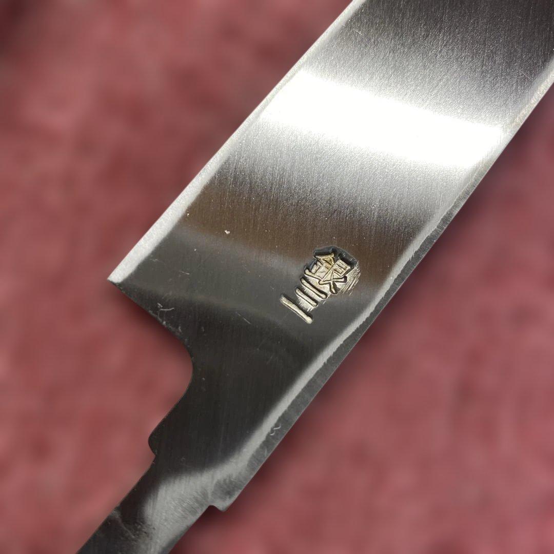 銀三　柳刃包丁　240㎜ 8寸 柄無し