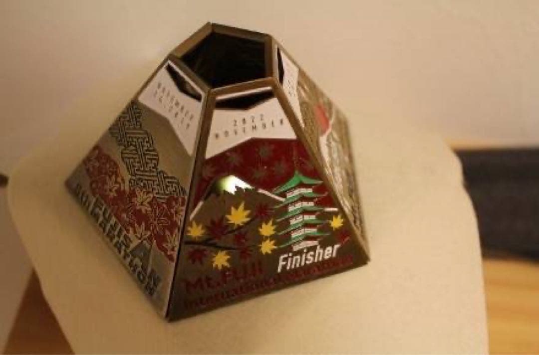 富士山マラソン　完走メダル　7個セット　フィニッシャーメダル　立つタイプ