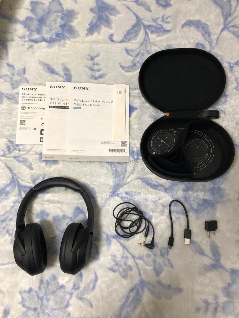SONY WH-1000XM4 ワイヤレスヘッドホン　ブラック
