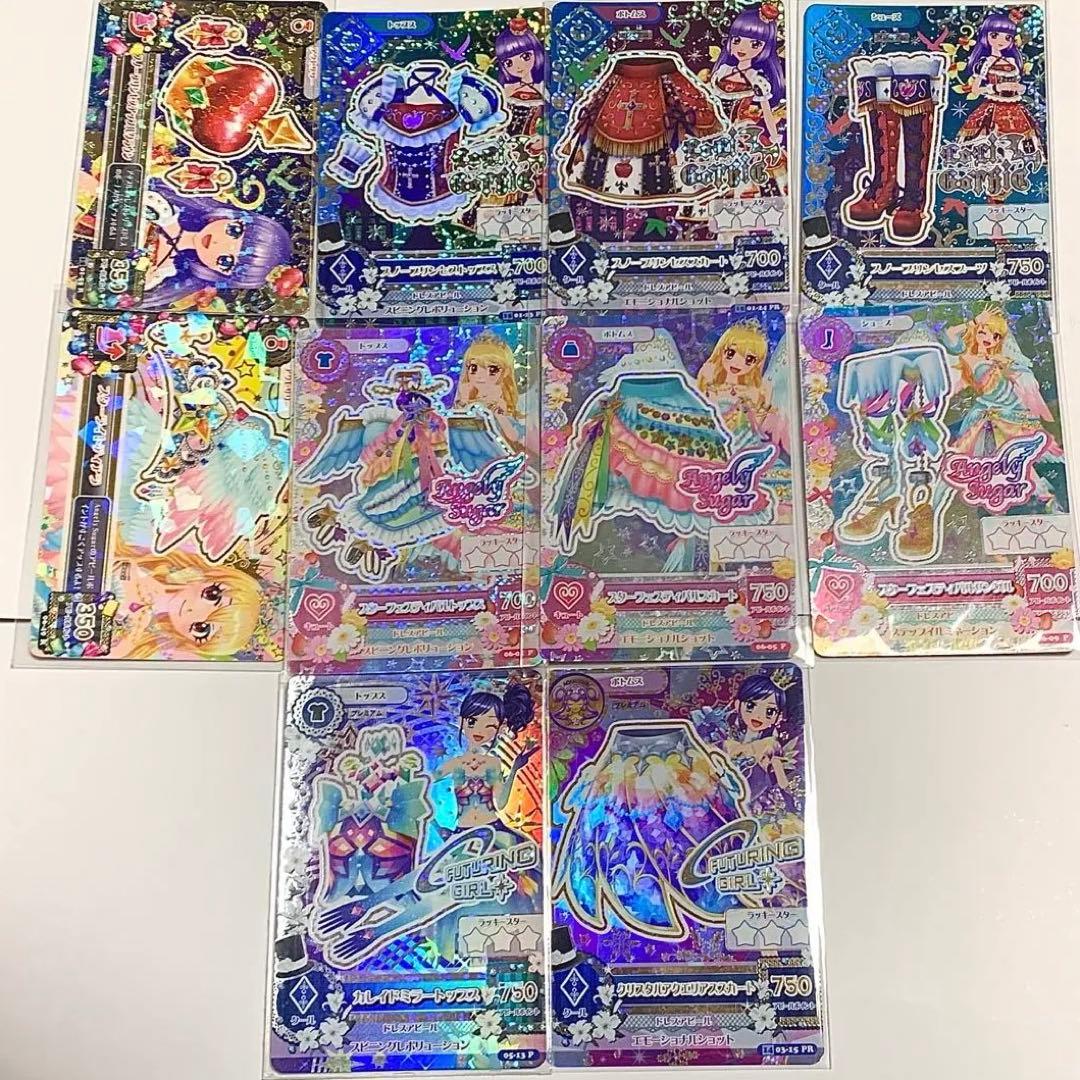 アイカツ アイカツカード プレミアム 氷上スミレ 星宮いちご 霧矢あおい