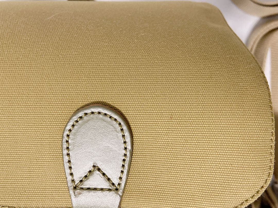 ち*ゃ様 BROOKS カーキ サドルバッグ