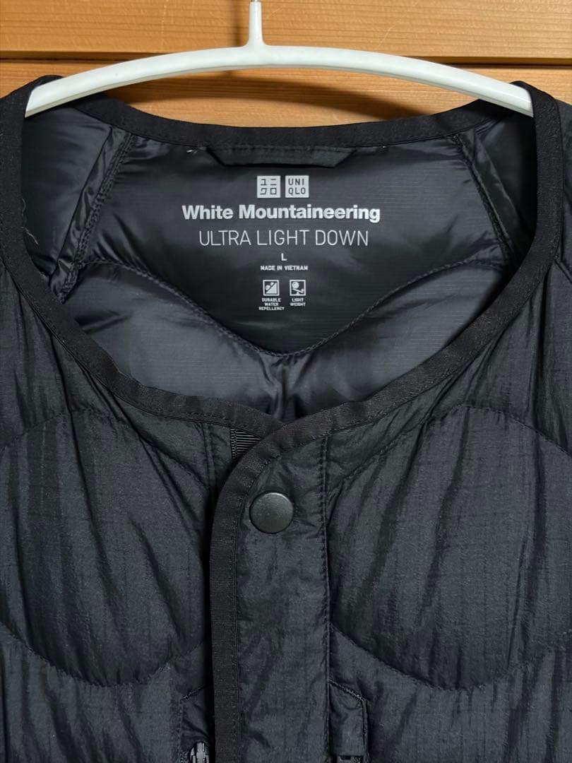 UNIQLO White Mountaineering ダウンジャケット L 黒