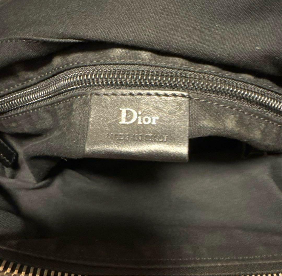 Dior ブラック ドラムバッグ