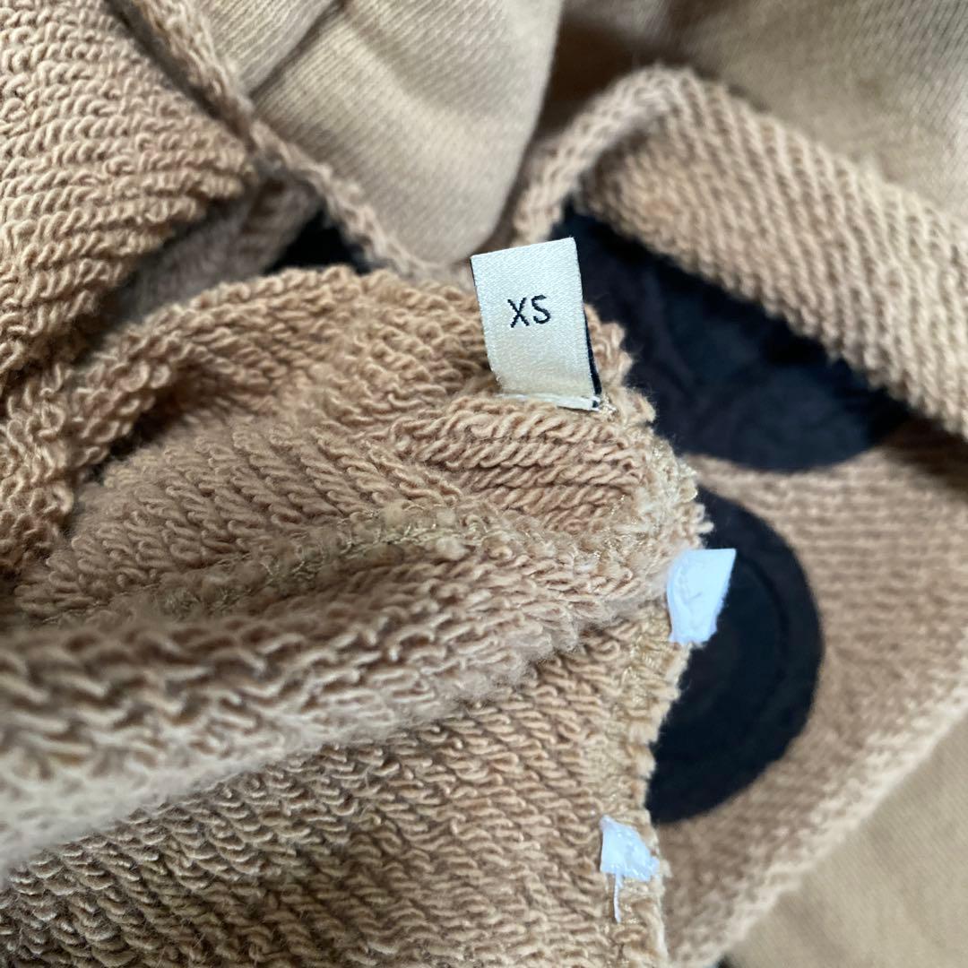 C⭐︎　GUCCI ベージュ クロップドパーカー