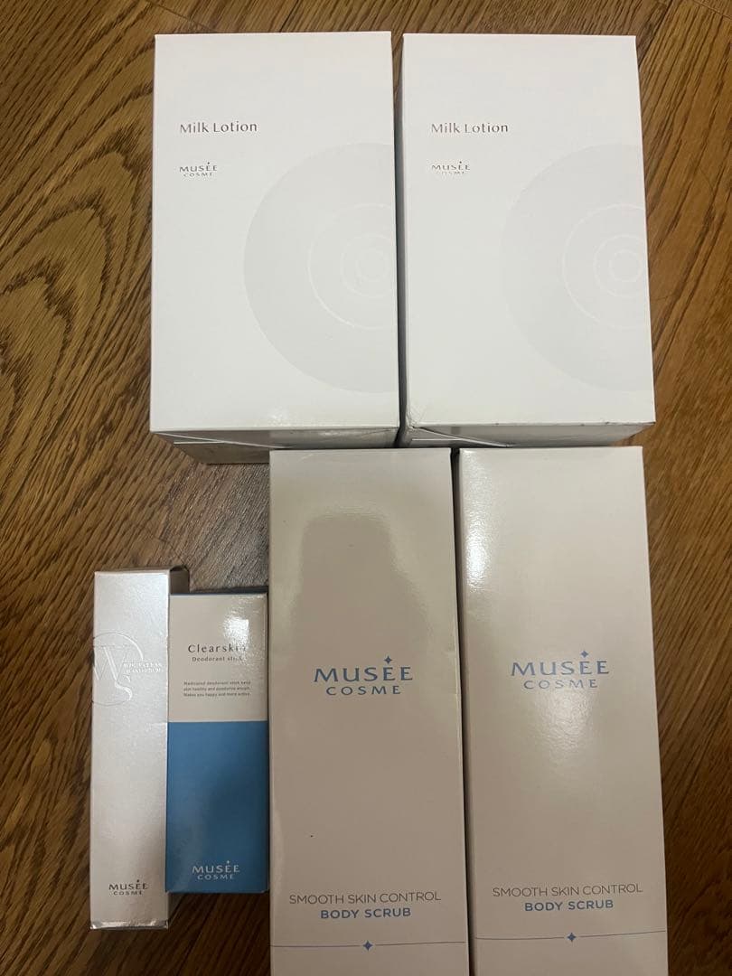 ミュゼ　ミルクローションなど6点セット