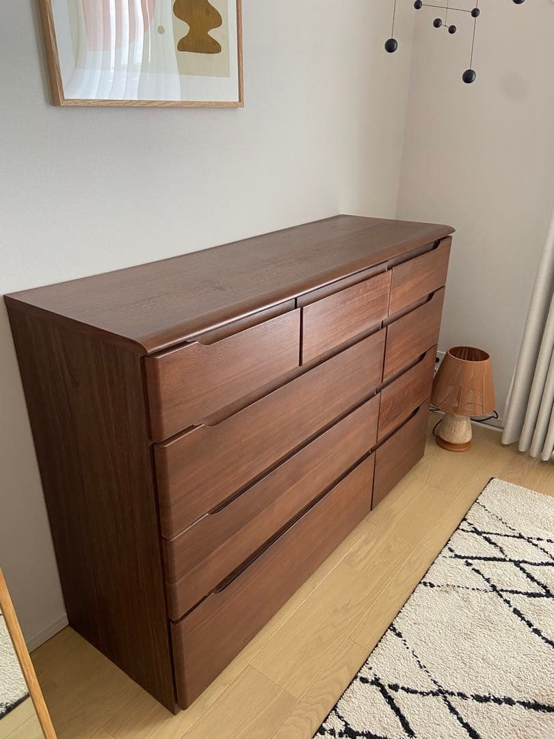 最終値下げ　美品☆ニトリ　ローチェスト　洋服タンス