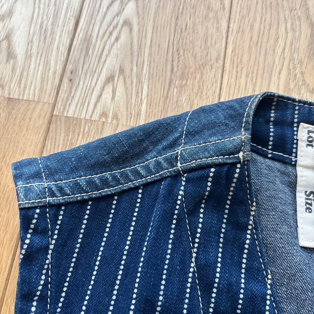 SUGAR CANE ウォバッシュ　デニムベスト サイズ38