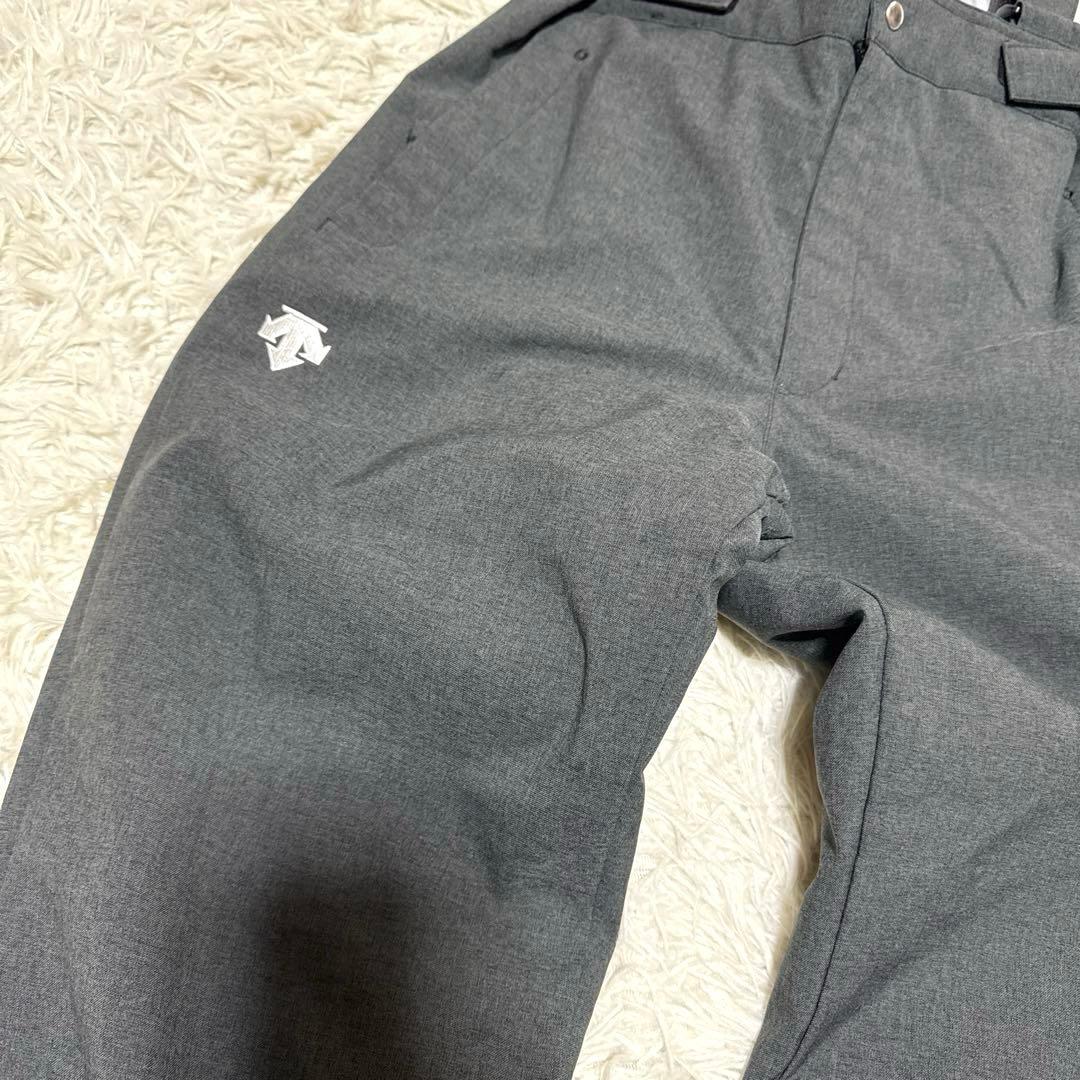 DESCENTEデサントスキーウエア ジュニア 上下 セット　グレー　グローブ付