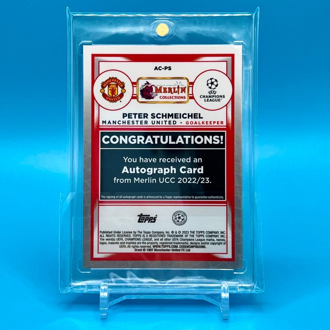22-23 Topps SCHMEICHEL シュマイケル 直筆サイン 75シリ