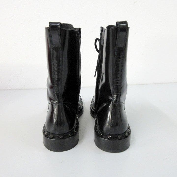 SALE定価16,5万円の6割引ヴァレンティノ新品箱付イタリア製レザーブーツ