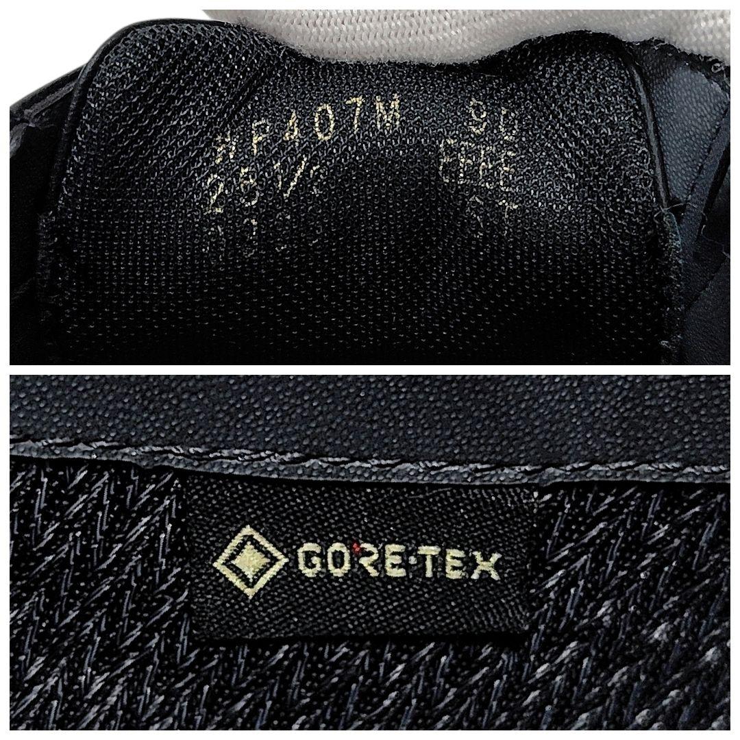 未使用級 asics pedala ビジネスシューズ ブラック レザー 25.5