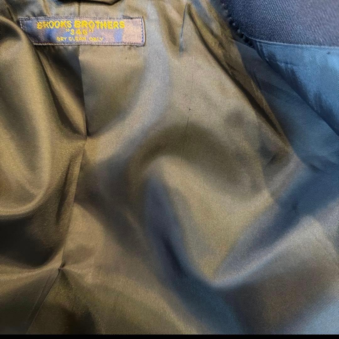 美品 BROOKS BROTHERS 紺ブレ 金ボタン テーラード ジャケット