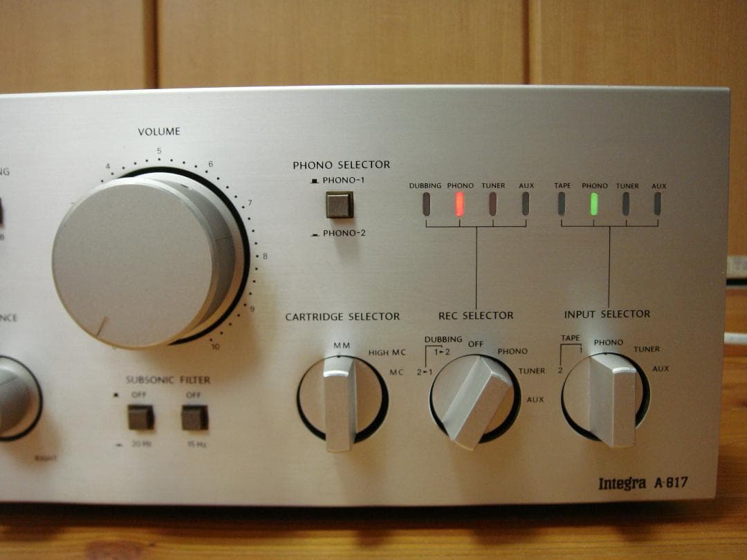 整備済 ONKYOオンキョー プリメインアンプIntegra A-817