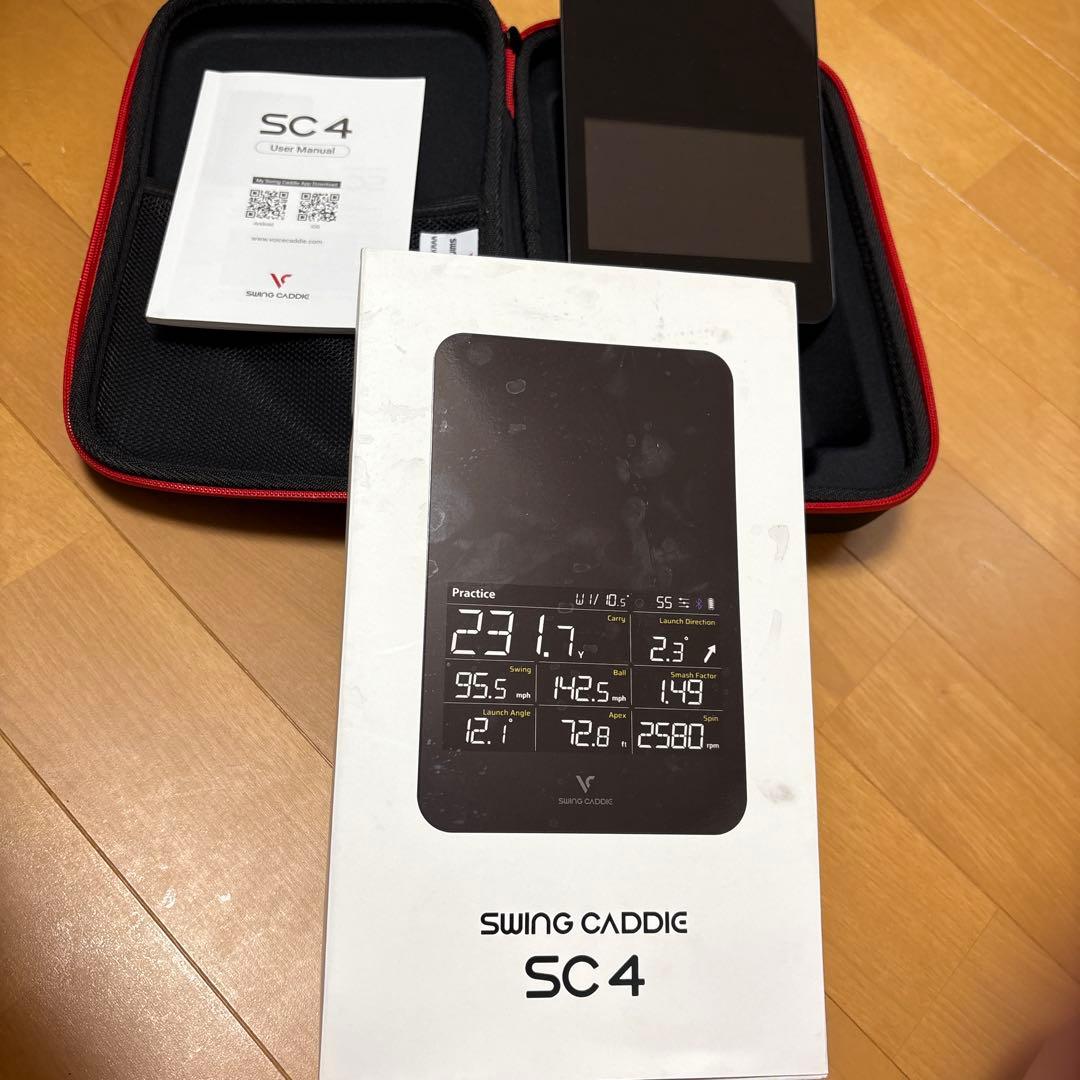 SWING CADDIE SC4 別売ケース付き