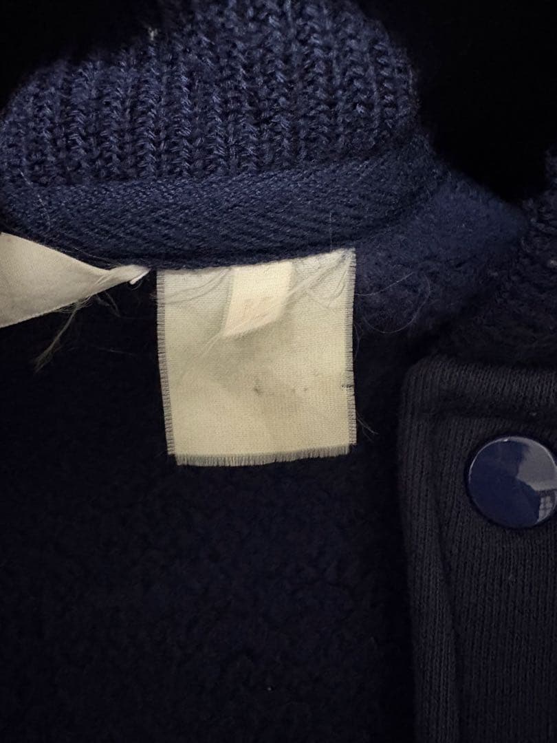 GOOD ENOUGH グッドイナフ　スウェットスタジャン　ネイビー　M