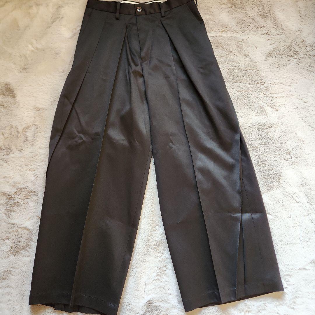 【KHOKI/コッキ】 Pleat-design pants25ss-p-04
