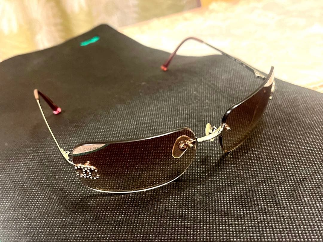CHANEL ブラウングラデーションサングラス　超美品