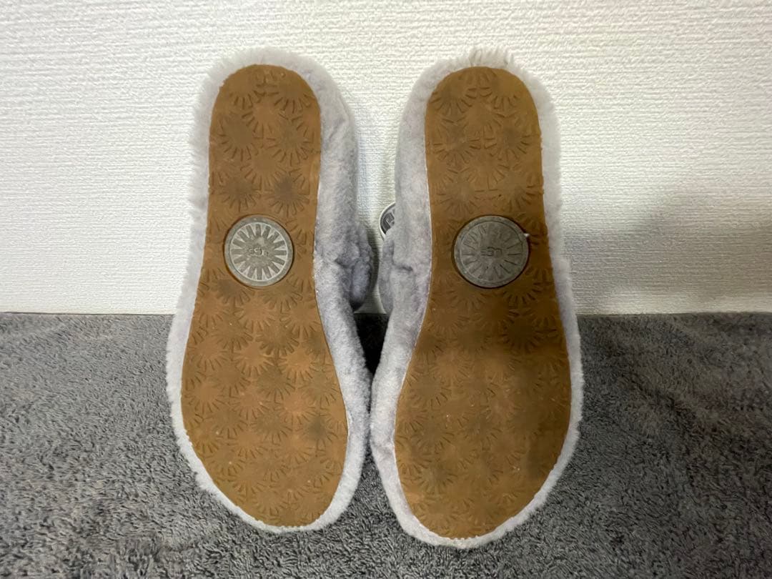 のん UGG アグ サンダル OH YEAH 2足セット黒/グレー