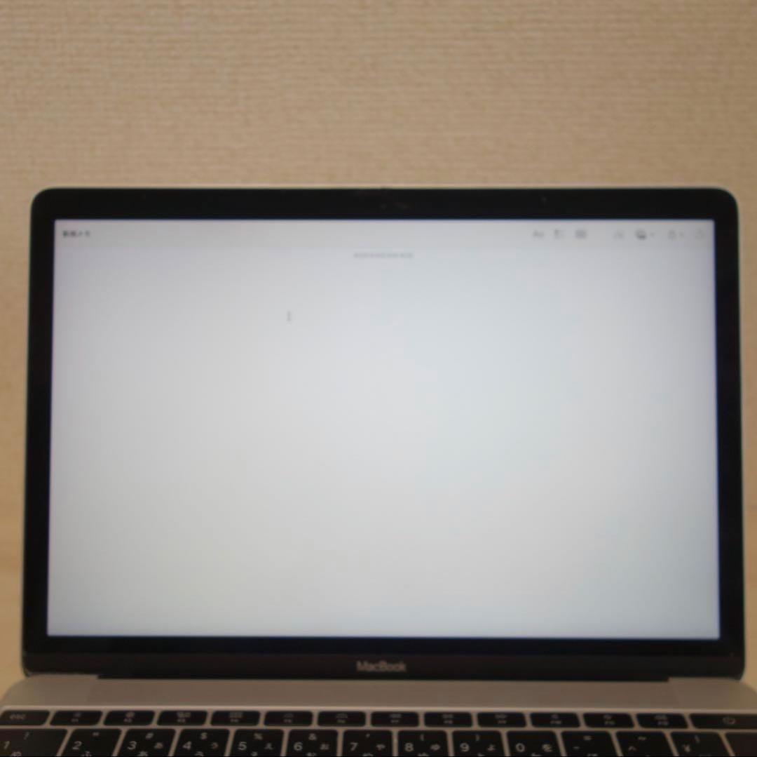 243）MacBook,12インチ 2017　/ｍ3/8GB/256GB