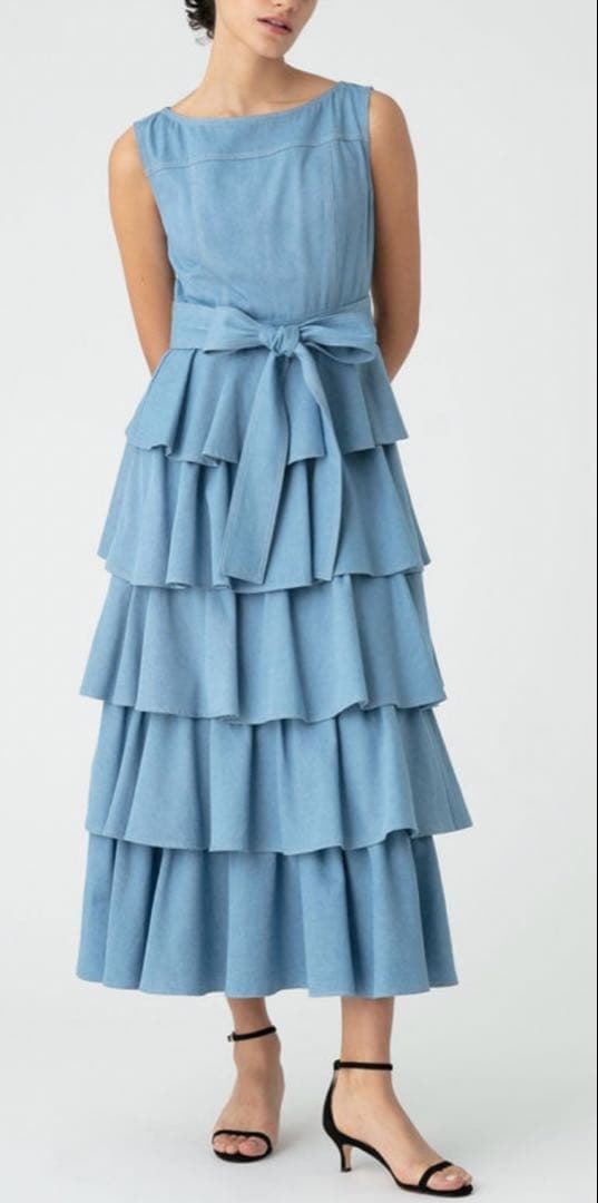 【2点セット】エコデニム クルージャケット、エコデニムドレス