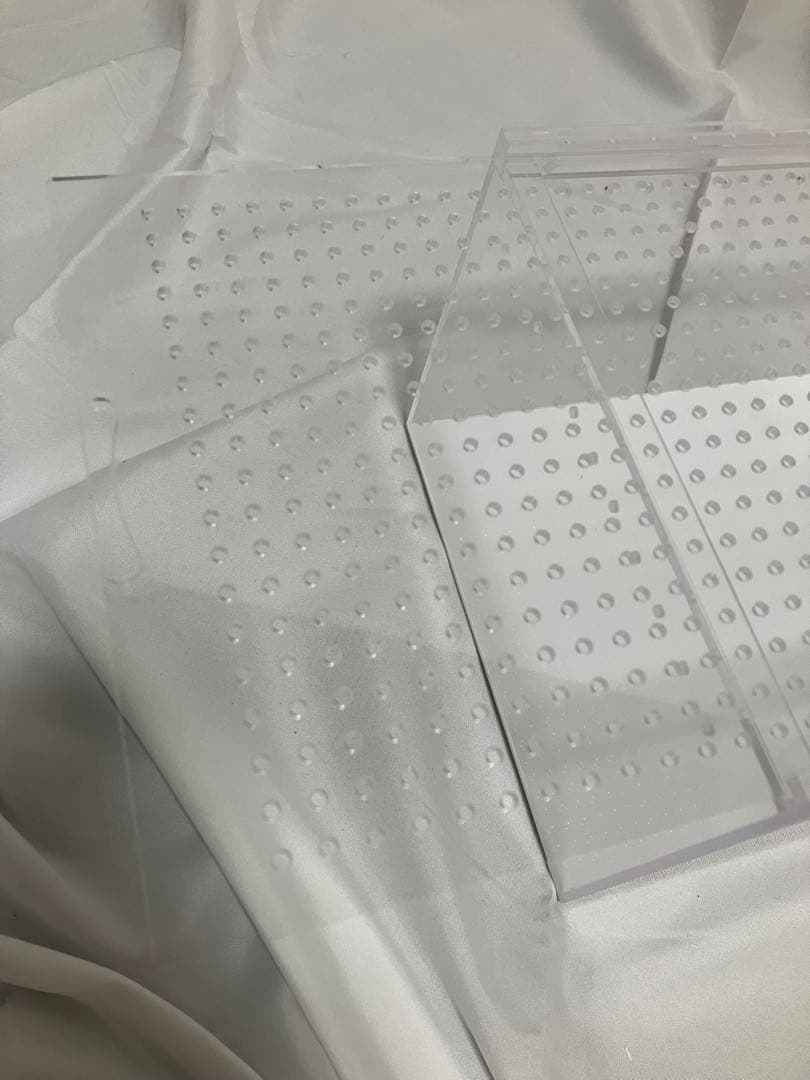 【6box】30×20×15 白底 レプタイルボックス同等　マグネット アクリル