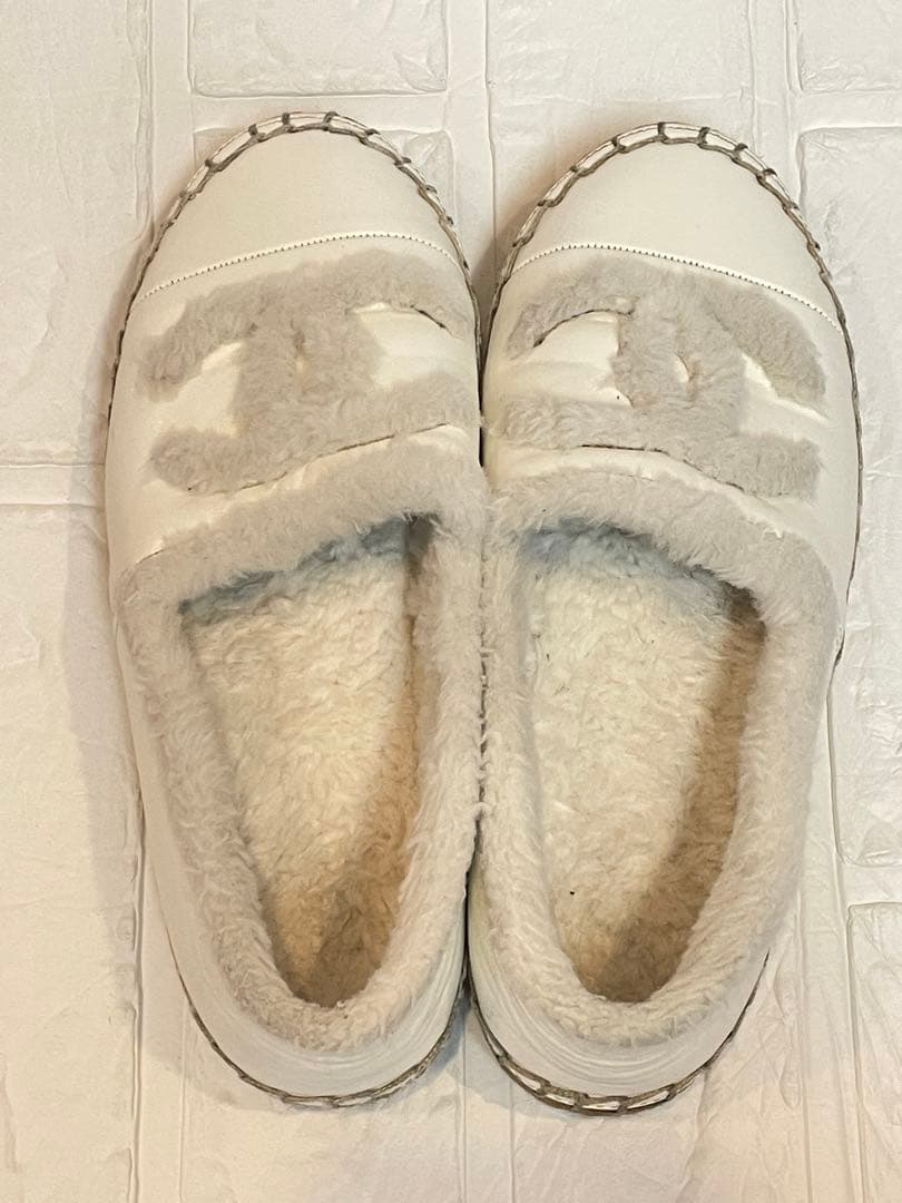 CHANELシャネル　ファー付き　エスパドリーユ　❤︎