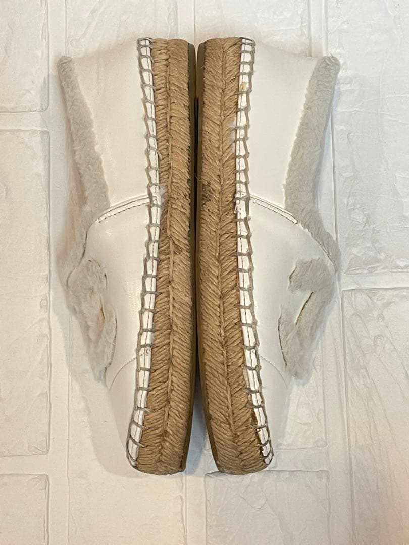 CHANELシャネル　ファー付き　エスパドリーユ　❤︎