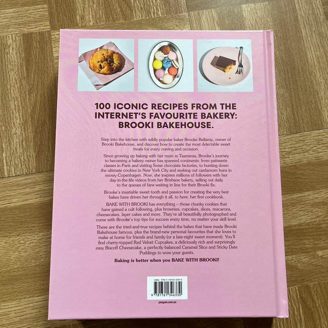 洋書 Bake with Brookie