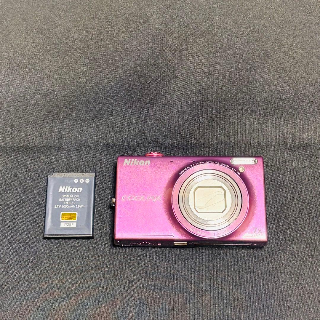 「美品」ニコン Nikon クールピクス COOLPIX S6100 ピンク