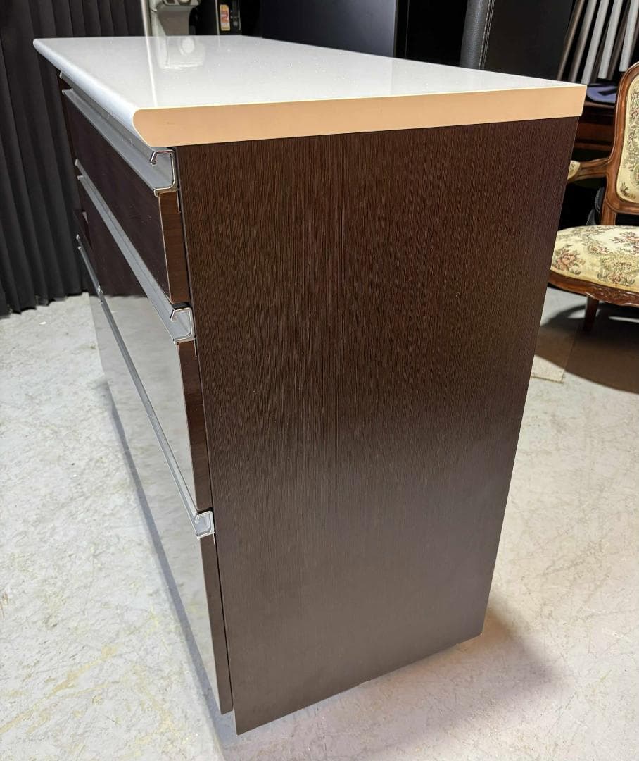 m 国産 木村商事 キッチンカウンター、キッチンボード、幅117cm