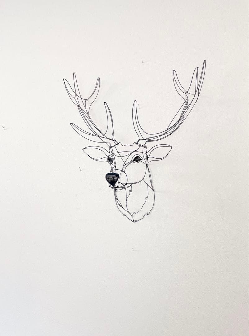◇ぉるヵ◇ワイヤーアート　雄鹿