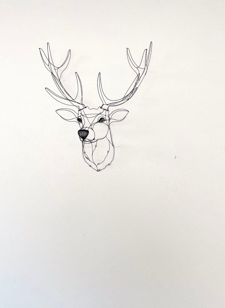 ◇ぉるヵ◇ワイヤーアート　雄鹿