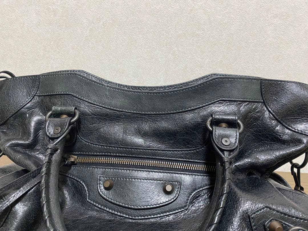 【BALENCIAGA】　LE CITY バッグ　ミディアム