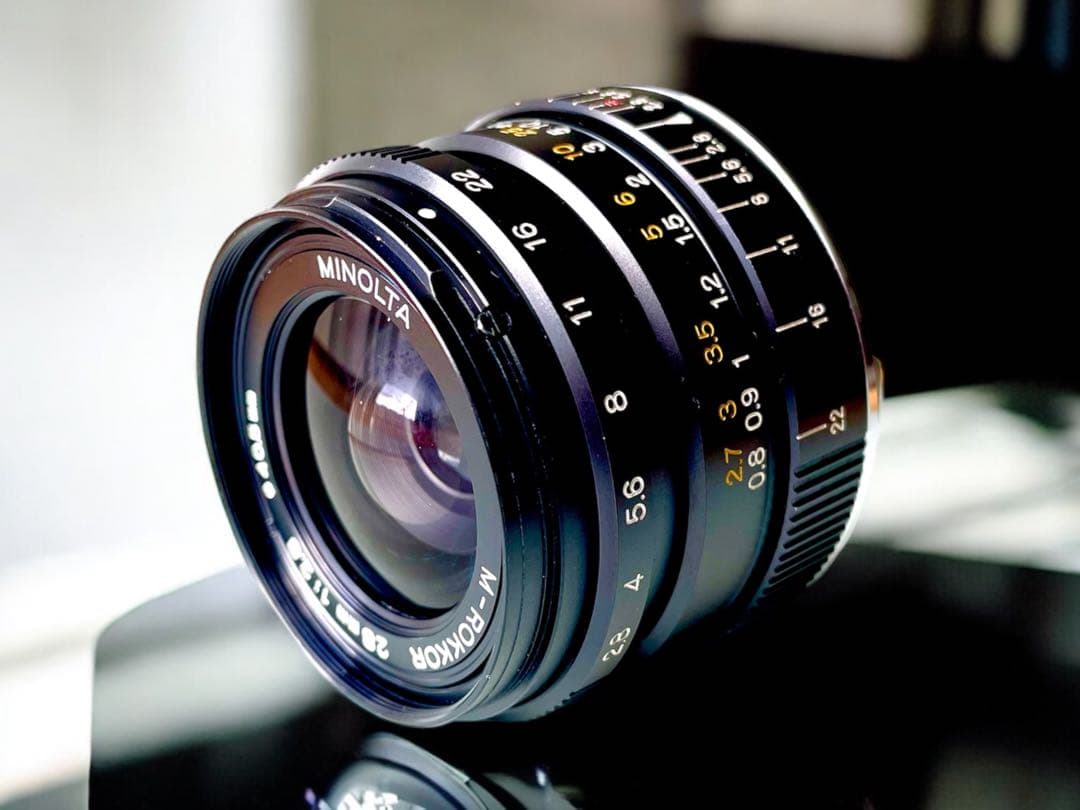 【OH済】MINOLTA ミノルタ M-ROKKOR 28mm F2.8 ライカ