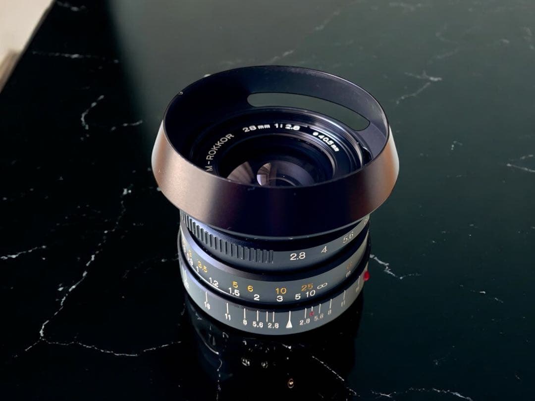 【OH済】MINOLTA ミノルタ M-ROKKOR 28mm F2.8 ライカ