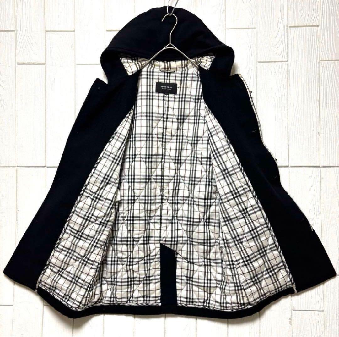 Burberryブラックレーベル ダッフルコート ノバチェックL 値段交渉OK