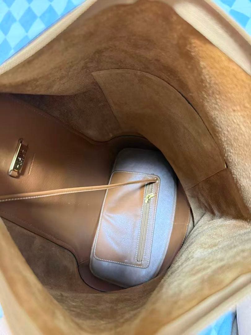 ロエベ アントン リュックサック ポーチ付 レザー