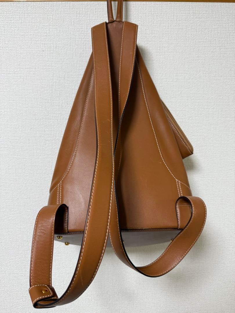 ロエベ アントン リュックサック ポーチ付 レザー