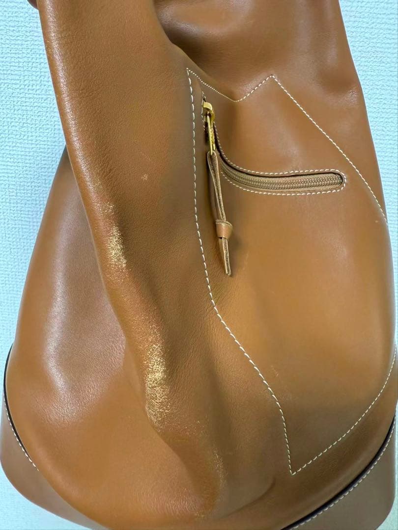 ロエベ アントン リュックサック ポーチ付 レザー