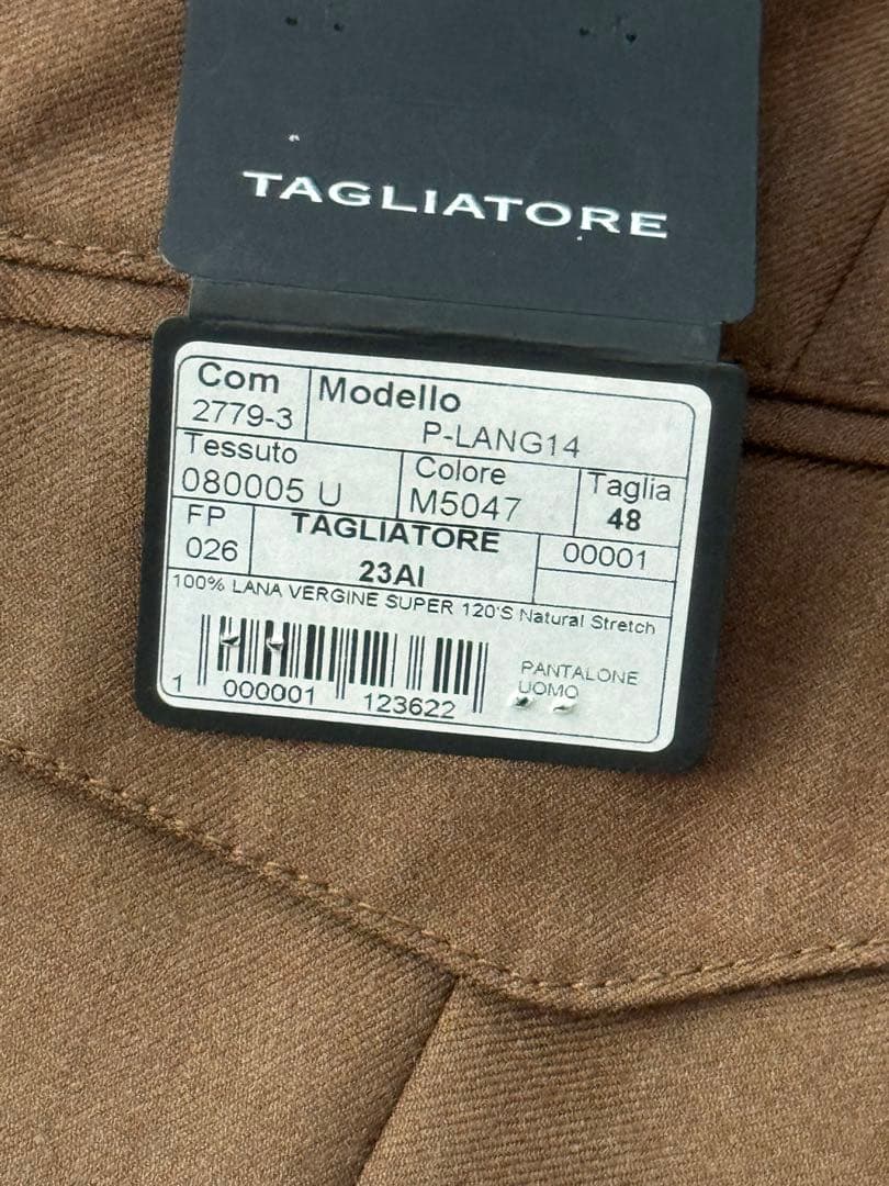 TAGLIATORE / タリアトーレ ウール カーゴパンツ ブラウン 48
